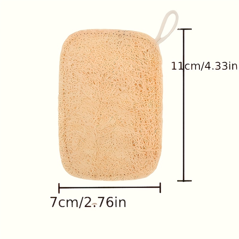 6pcs Natural Loofah Exfoliatin - Body Loofah Natural 评论和价格