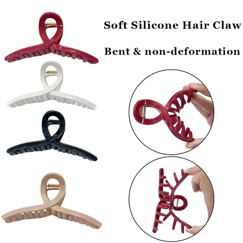 New Silicone Material Hair Cla - Hair Spa Wellness 评论和价格