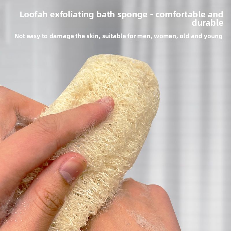 Loofah Bath Scrubbing Tool, Na - Body Loofah Natural 评论和价格