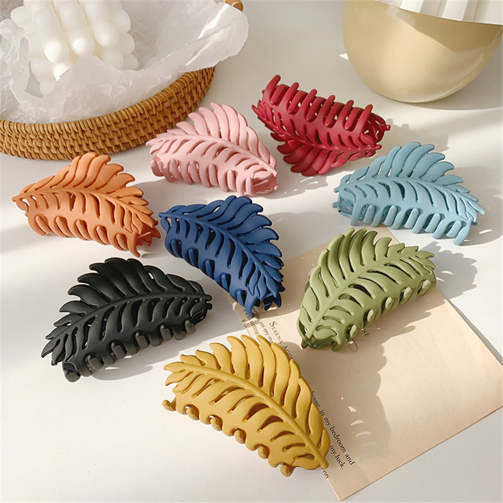Solid Color Claw Clip Large Ba - Hair Spa Wellness 评论和价格