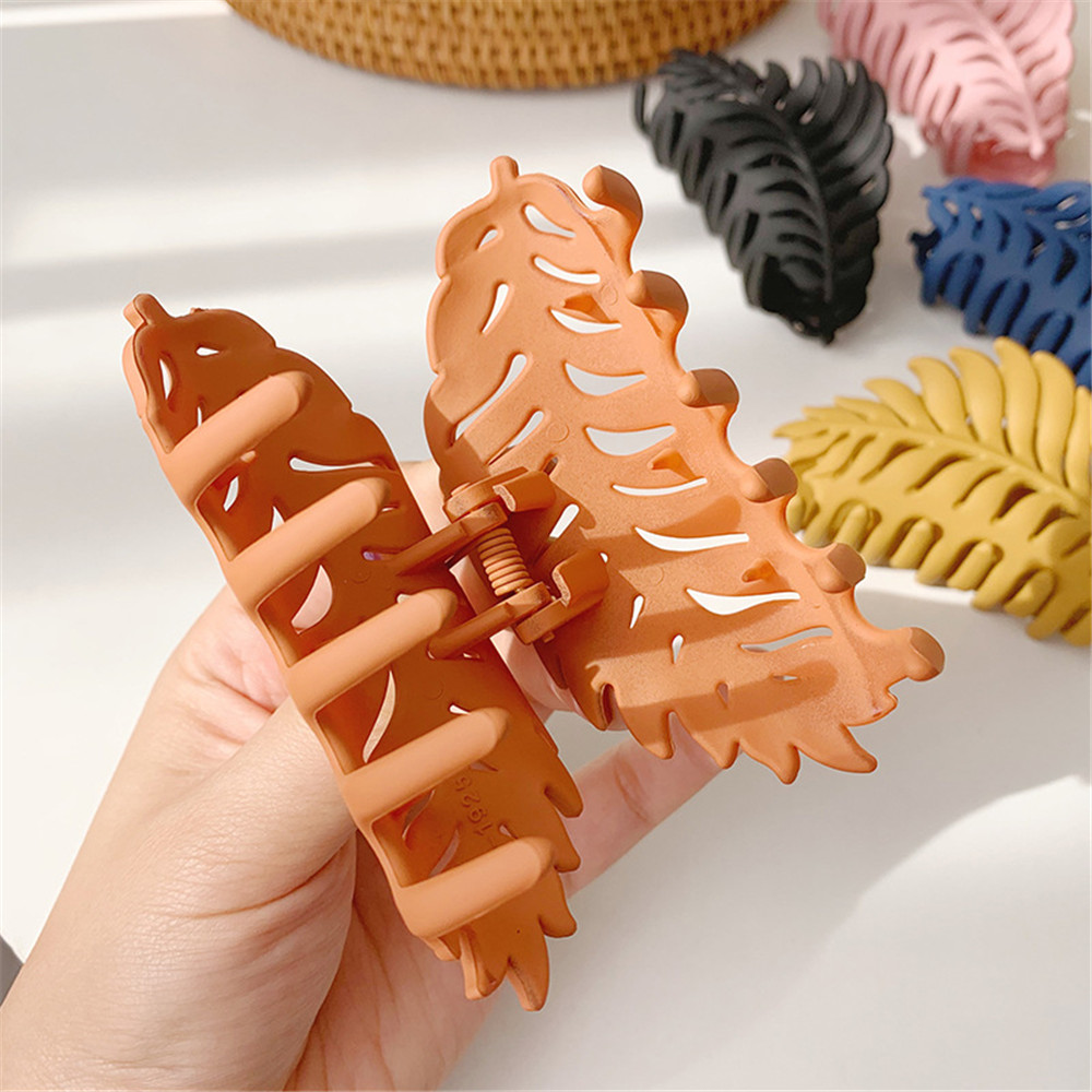 Solid Color Claw Clip Large Ba - Hair Spa Wellness 评论和价格