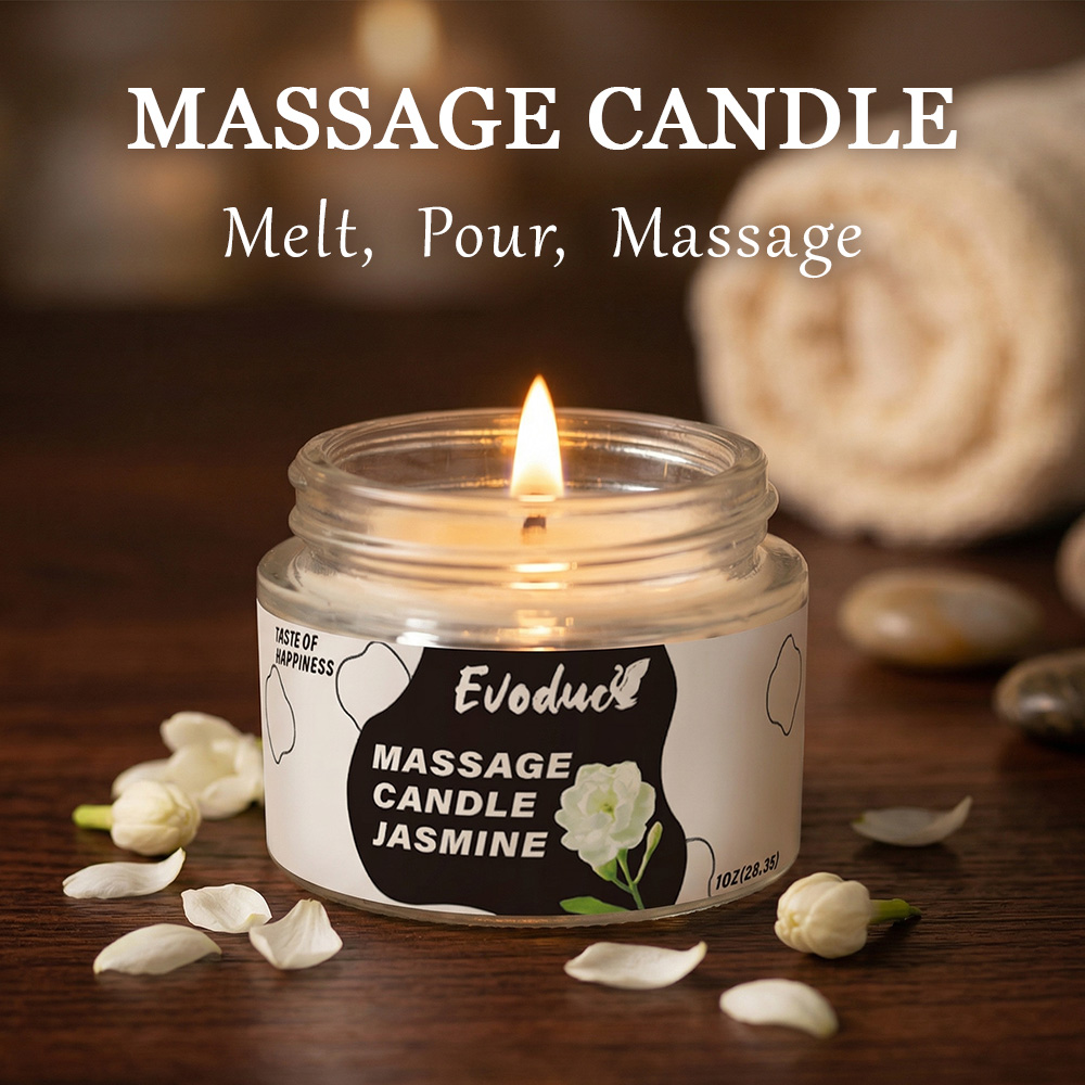 Massage Oil Candle Jasmine Soy - Massage Candle Melting 评论和价格