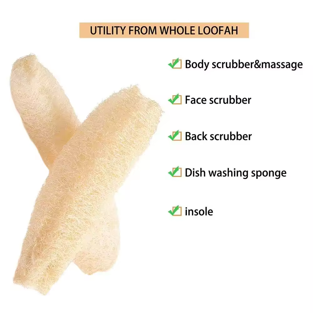 Natural Loofah Sponge Multi-pu - Body Loofah Natural 评论和价格