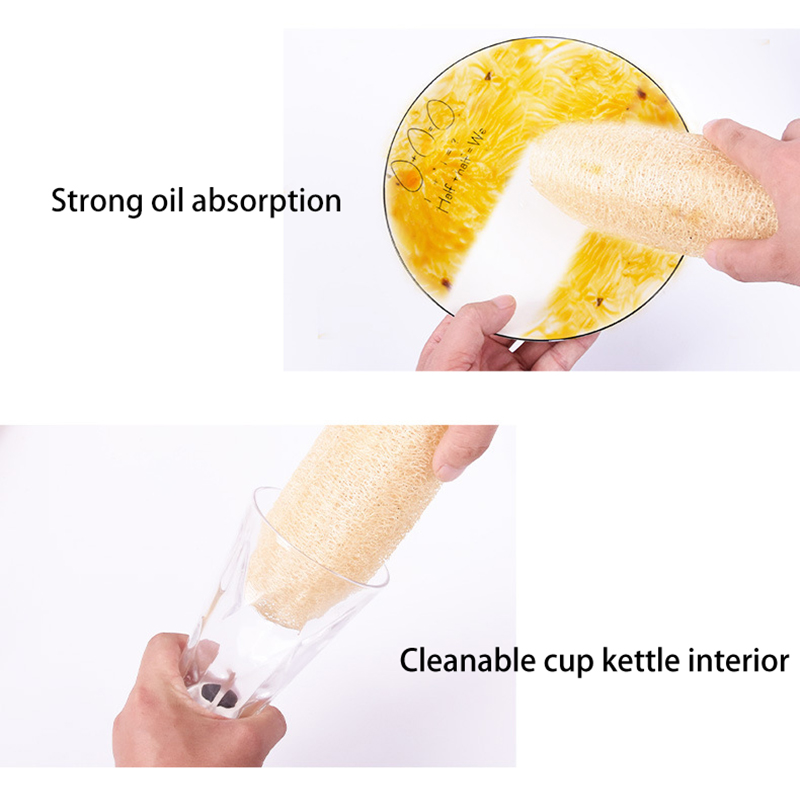 Natural Loofah Sponge For Dish - Body Loofah Natural 评论和价格