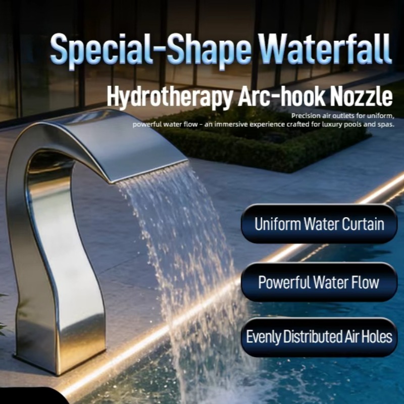 Stainless Steel Arc Hook Nozzl - Spa & Wellness Earth City Москва 评论和价格