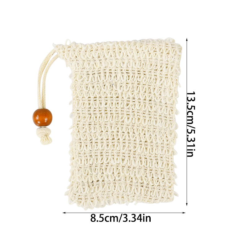 5-50Pcs Natural Sisal Soap Sav - Body Loofah Natural 评论和价格