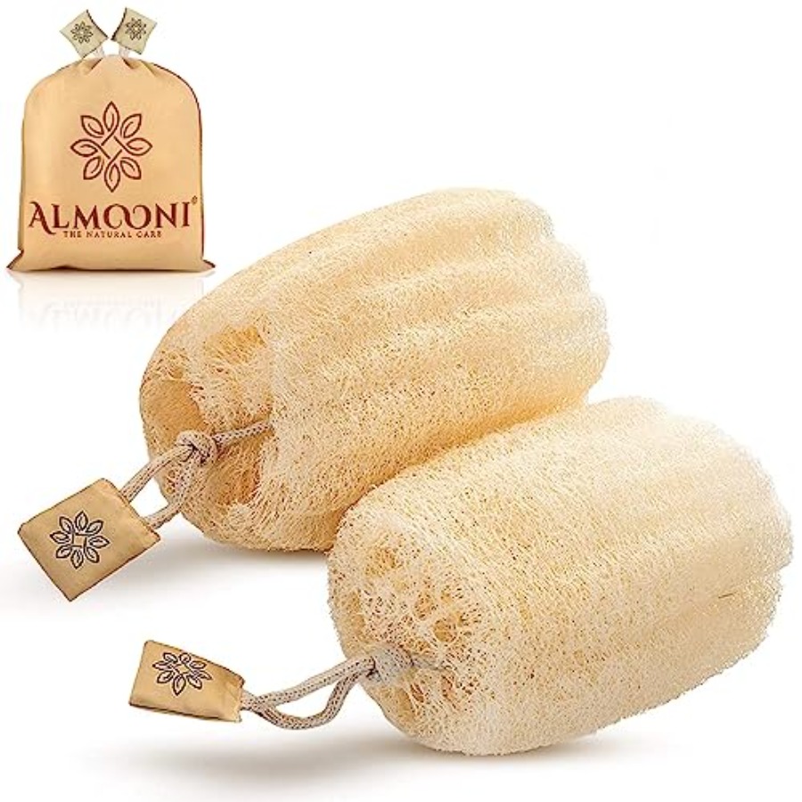 Natural Loofah Exfoliating Bod - Body Loofah Natural 评论和价格