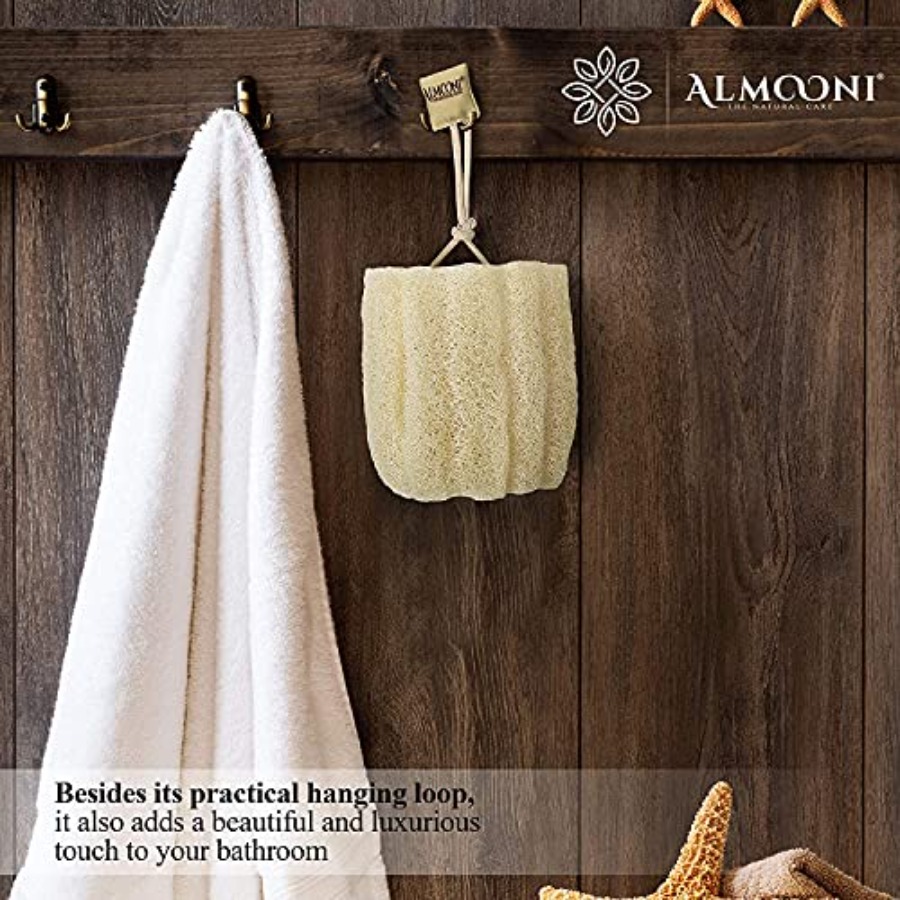 Natural Loofah Exfoliating Bod - Body Loofah Natural 评论和价格