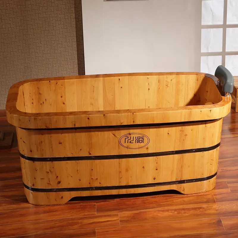 Sichuan Cedar Wood Bathtub for - Spa Wellness Nature 评论和价格