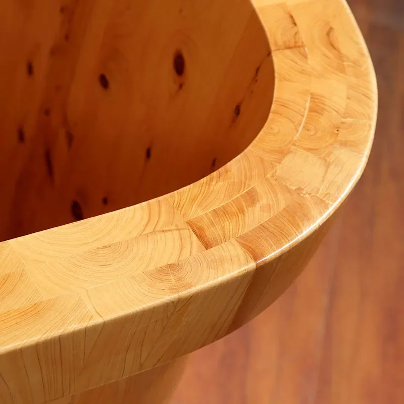 Sichuan Cedar Wood Bathtub for - Spa Wellness Nature 评论和价格
