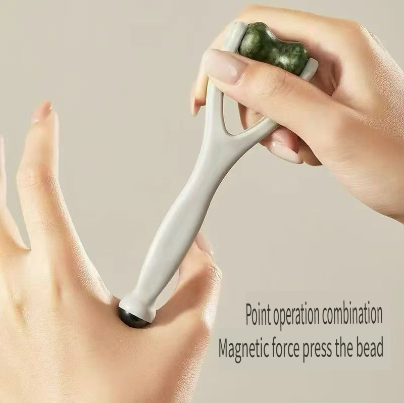 1pc Natural Jade Finger Massag - Spa Wellness Nature 评论和价格