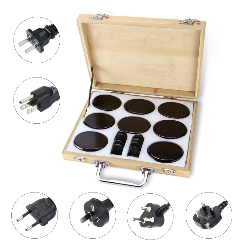 Hot Basalt Stone Massage Kit – - Spa Wellness Nature 评论和价格