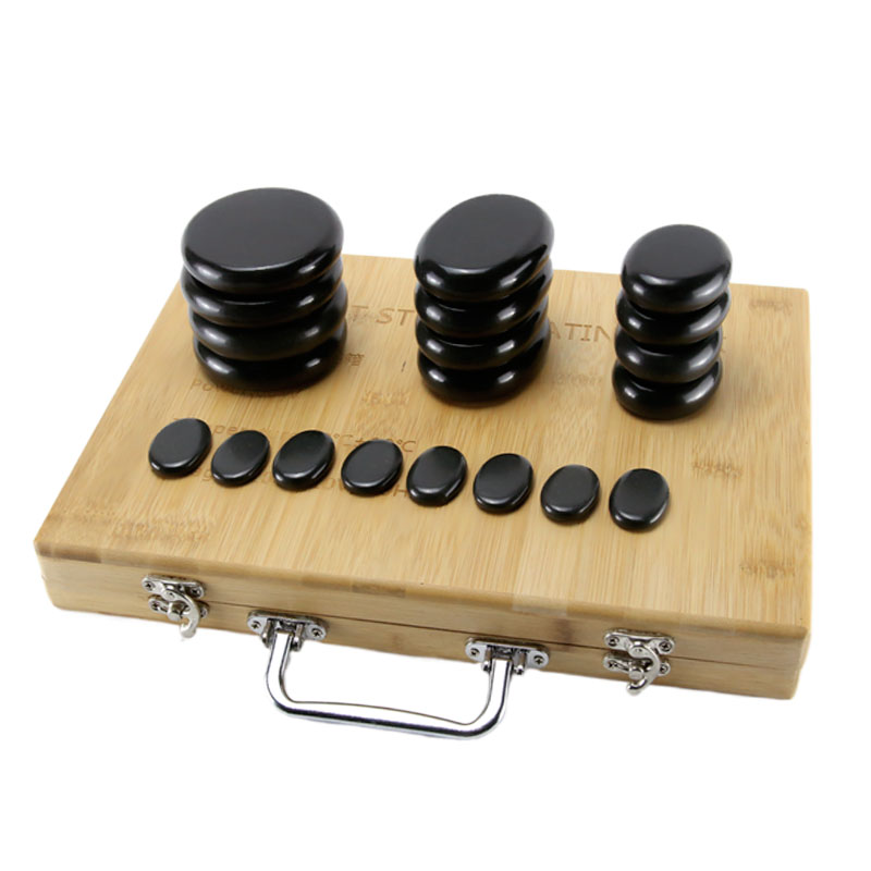 Hot Basalt Stone Massage Kit – - Spa Wellness Nature 评论和价格