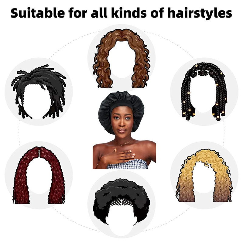 2PCS/LOT Women's Satin Solid B - Hair Spa Wellness 评论和价格