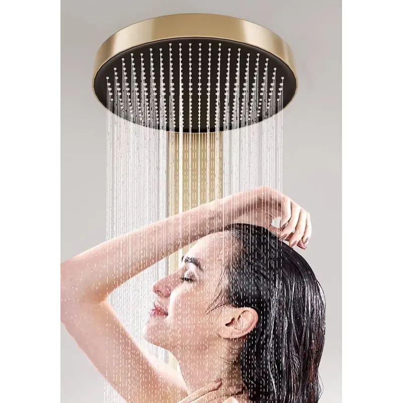 Brass Rainfall Shower Panel Se - Spa & Wellness Earth City Москва 评论和价格